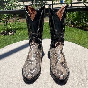 Dan Post Python Snakeskin Boot